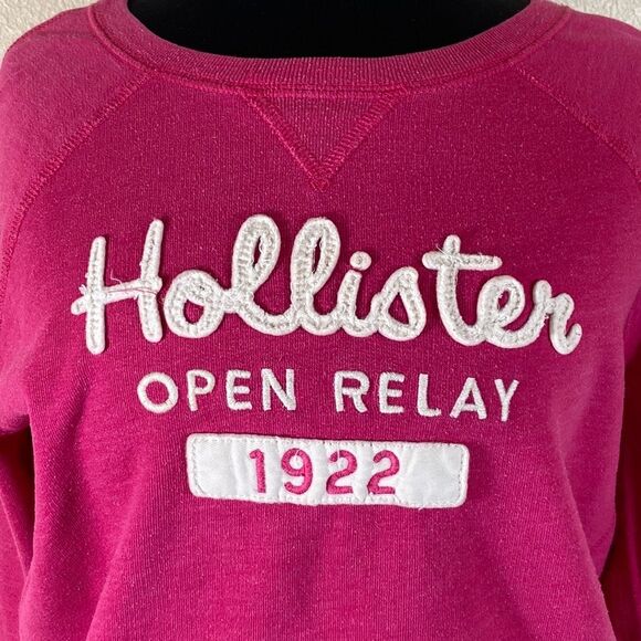 HOLLISTER CALIFORNIA 1922 WOMEN CREWNECK SWEATER SIZE M - Picture 3 of 15